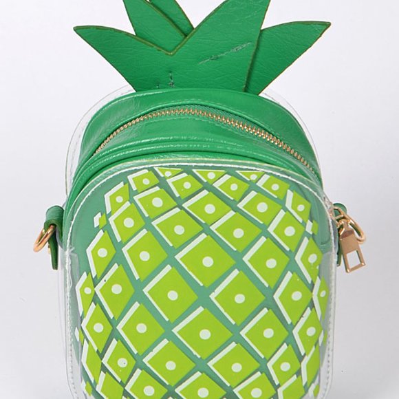 Hello 3AM Green Pinaple Clutch bag NWT - Picture 4 of 5